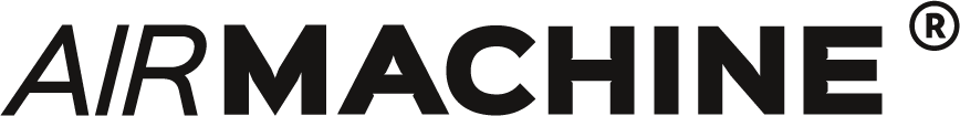 AirMachine pneumatische Werbezelte Logo
